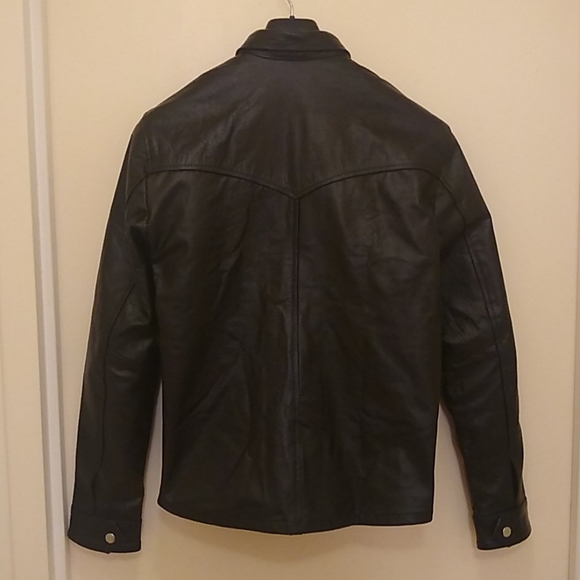 Men's Leather Shirt - Small - NWT - Picture 4 of 4
